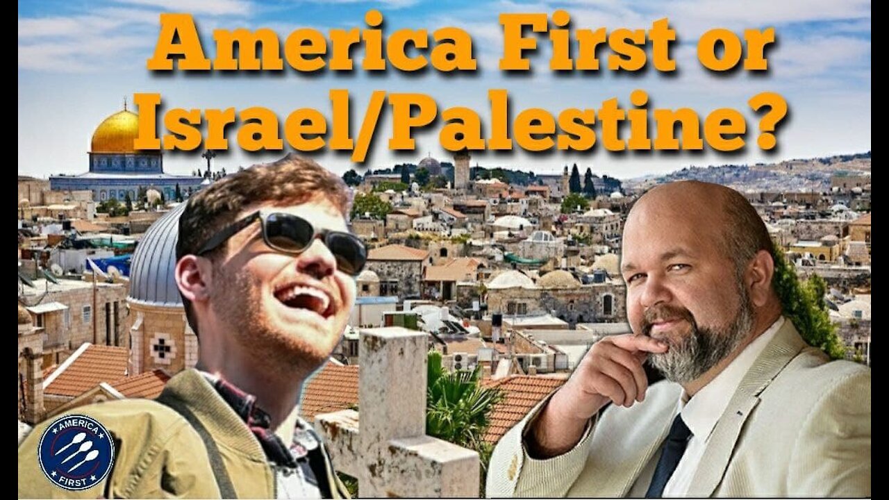 Nick Fuentes vs. Robert Barnes on Israel || IAmerica First or Israel/Palestine (part 5)