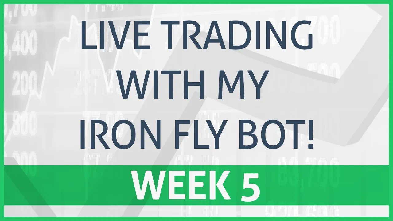 Live Results! Iron Fly Automated Trading - Week 5 Using Option Alpha!