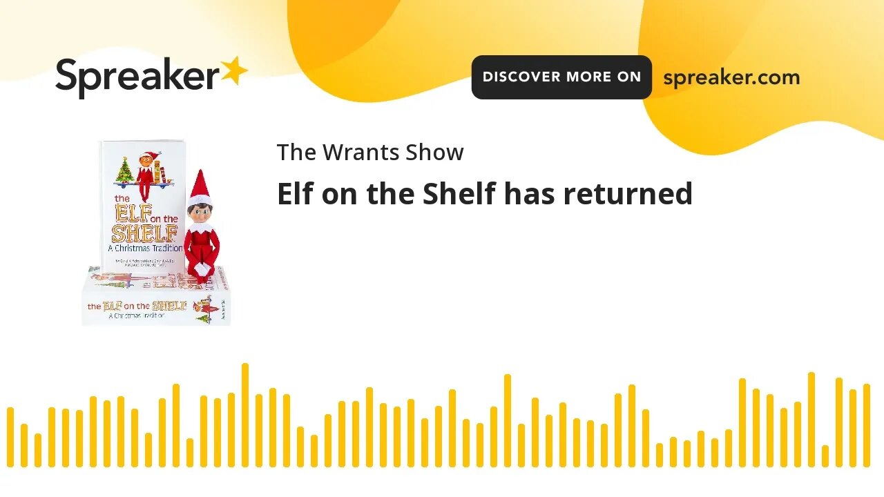 Elf on the Shelf has returned