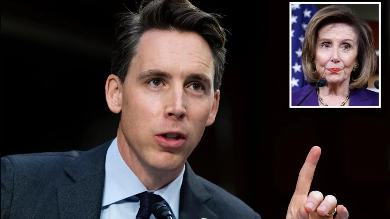 Democrats SLAM Josh Hawley's "PELOSI Act"