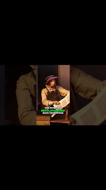 The Revolutionary Invention That Transformed the Bible Forever #shorts