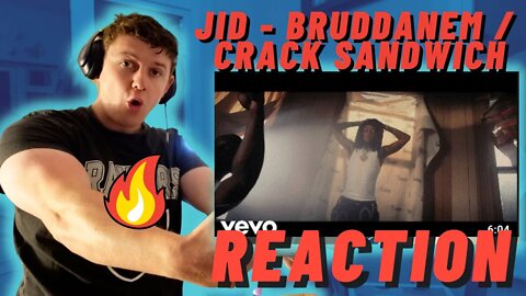 JID - Bruddanem / Crack Sandwich (Official Music Video) | ((IRISH MAN REACTION!!))