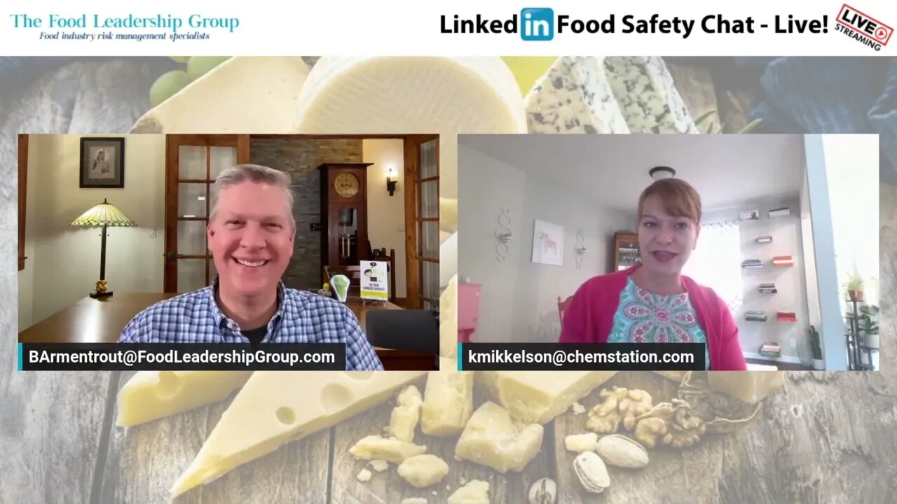 Episode 140: Food Safety Chat - Live! 80423