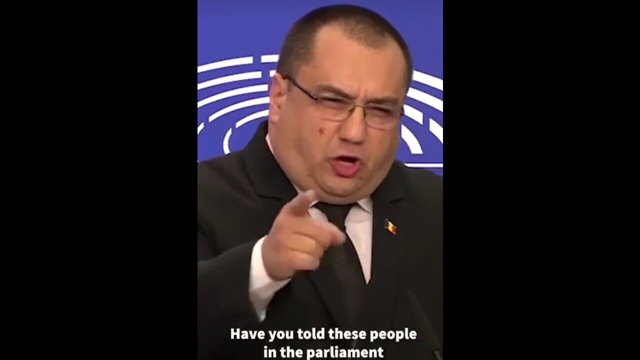 Romanian MEP Exposes EU Covid VaccineTyranny