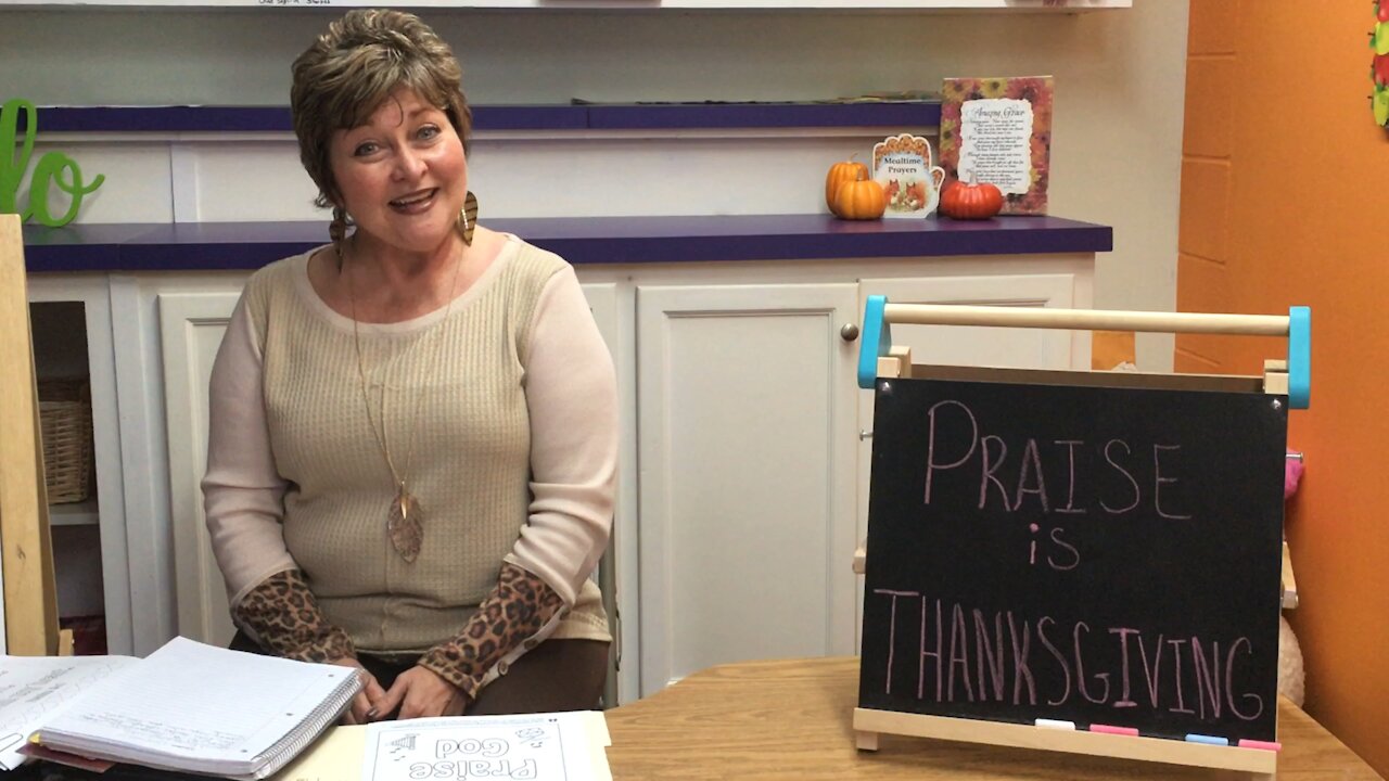 Children’s lesson | Praise is Thanksgiving