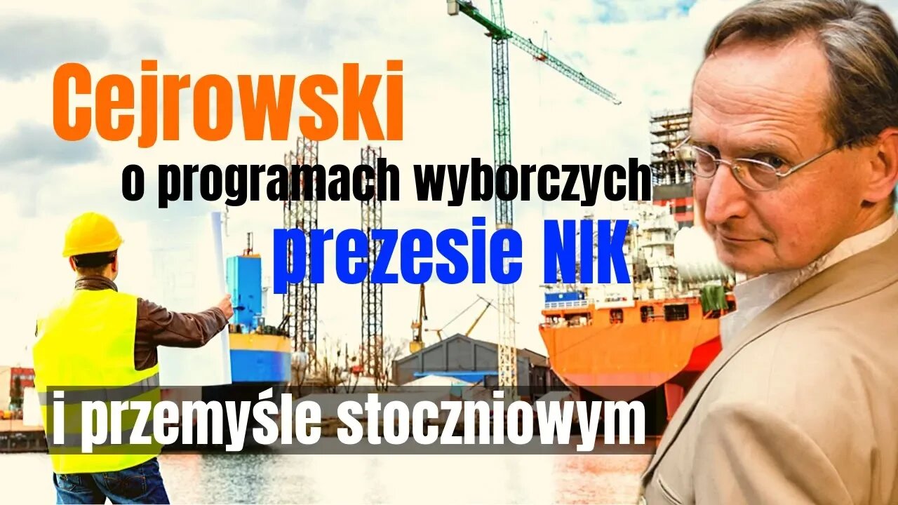 Cejrowski o wyborach, NIK i przemyśle stoczniowym 2019/09/24 Radiowy Przegląd Prasy Odc. 1017