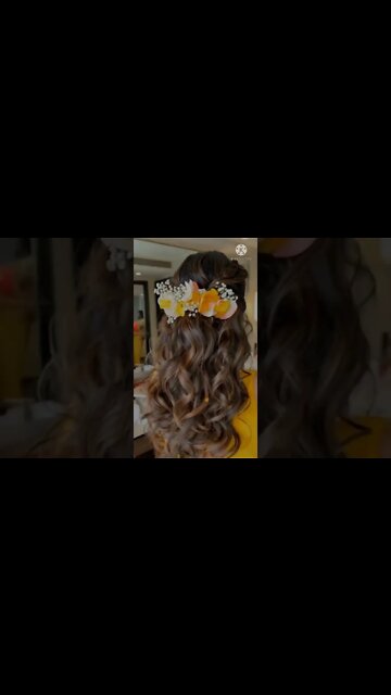 Valentine's Day Special Hairstyle Tutorial | New Trendy Heart Bun Hairstyle #shorts