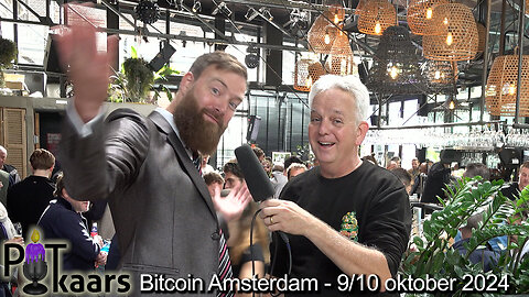 Rondleiding door Bitcoin Amsterdam met Tom van Lamoen - 10 oktober 2024