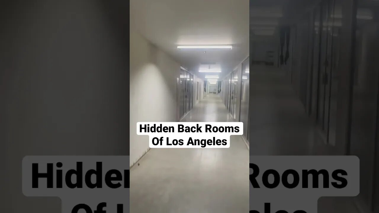 Hidden Backrooms of downtown Los Angeles back rooms secret underground