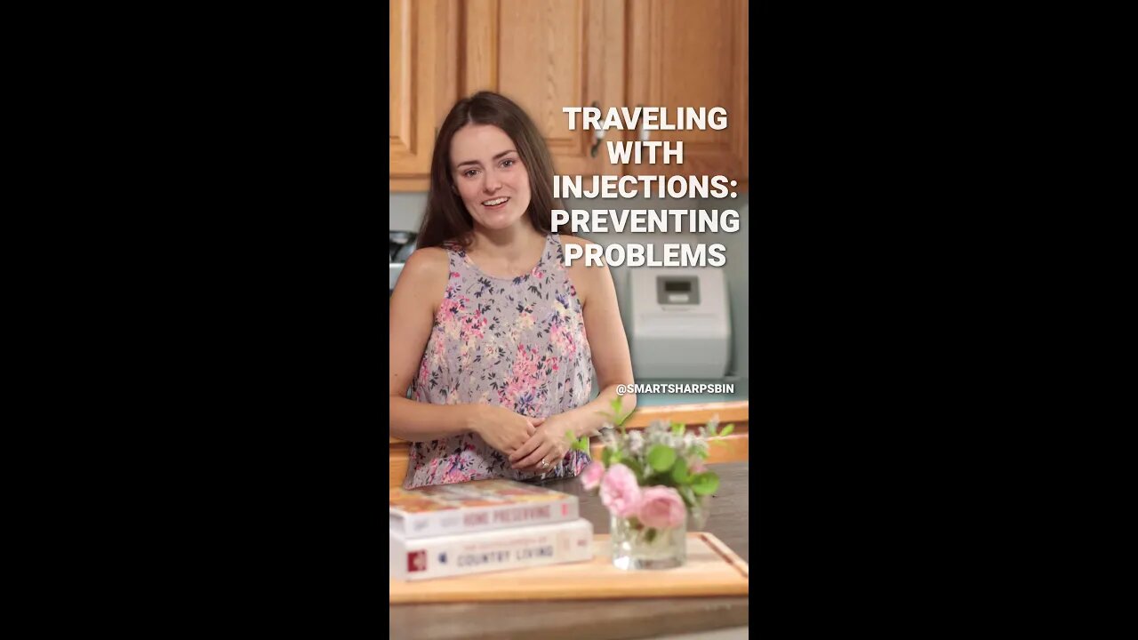 Preventing Problems While Traveling with Injections | Smart Sharps Bin | Let's Talk IBD