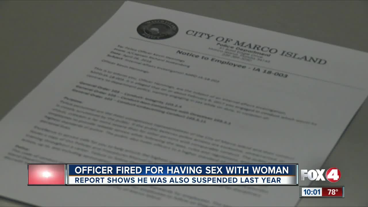 Internal affairs report on Marco Island officer released