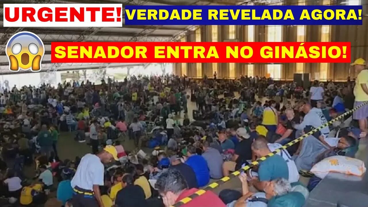 AO VIVO SENADOR ENTRA NO GINÁSIO DE BRASÍLIA E MOSTRA TODA VERDADE O QUE ESTA ACONTECENDO LA DENTRO