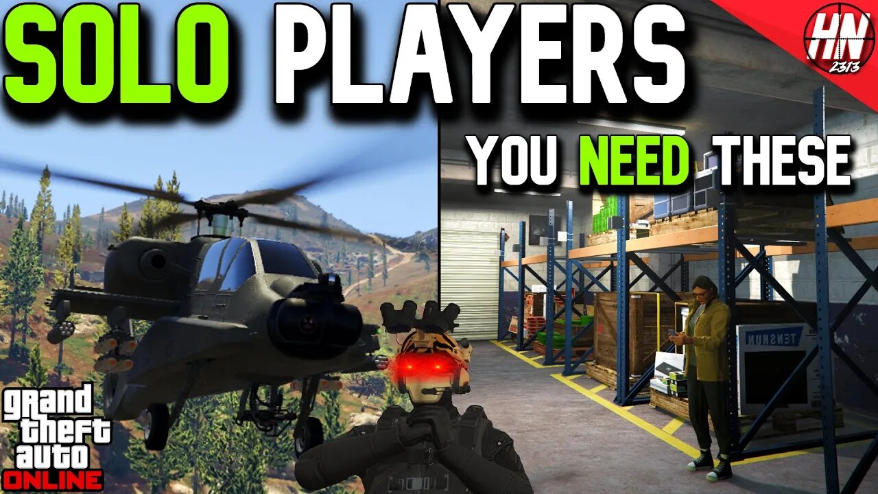 10 Things Every SOLO Player Needs In GTA Online In 2022