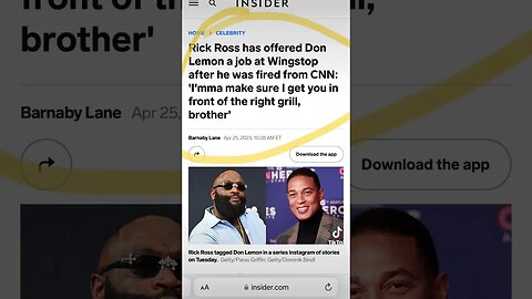 @rickross4913 wants Don Lemon to serve Lemon Pepper wings @wingstop