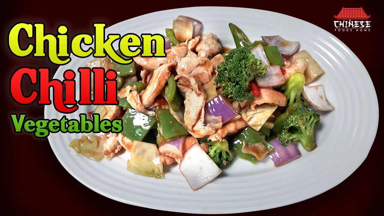 Chicken Mix Vegetables Chinese Recipe | How To cook Chinese Chicken Vegetables