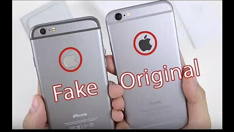 Fake and real iPhones ✌️✌️ #shorts