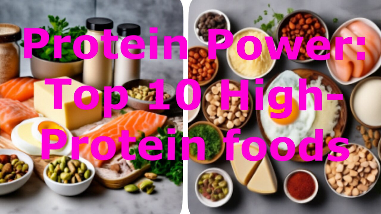 Protein Power: Top 10 High Protein foods