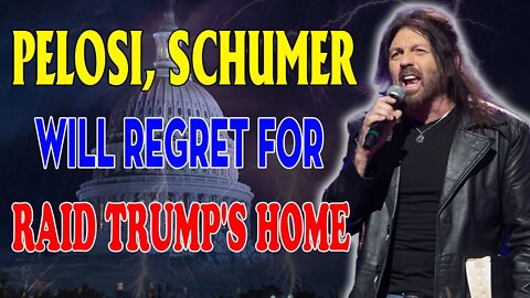 ROBIN D. BULLOCK SHOCKING MESSAGE: PELOSI, SCHUMER! YOU WILL REGRET FOR RAIDING TRUMP'S HOME