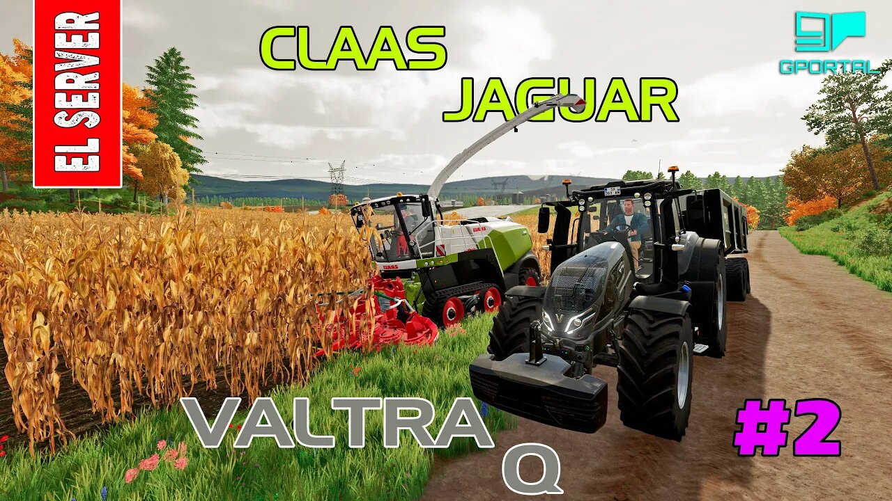 FS22 | VISITAMOS a los NUEVOS y ALQUILO LA CLAAS JAGUAR #2 | SERVER GPORTAL | Gameplay español PC