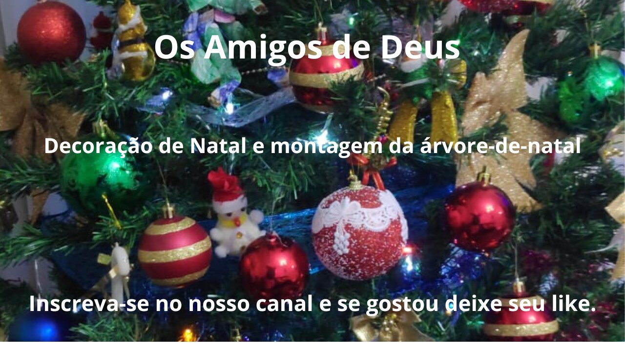 decoração de natal 2023 - natal 2023 - árvore-de-natal 2023 - Montando e decorando a árvore