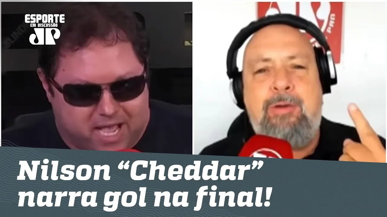 Porpetone é HILÁRIO! Nilson "Cheddar" narra gol na final do Paulistão!