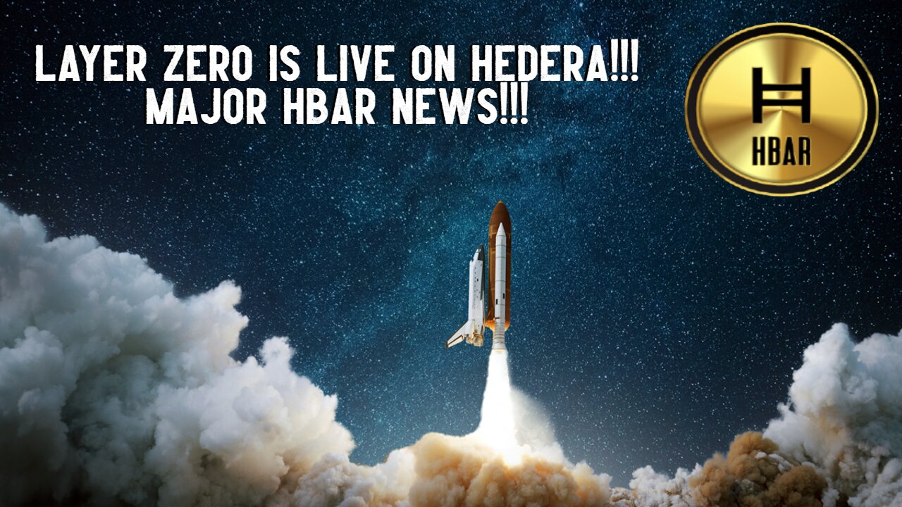 Layer Zero Is Live On Hedera!!! MAJOR HBAR NEWS!!!