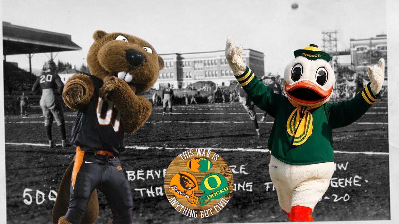 College Football Civil War in September! Oregon at Oregon State Preview with Robert Barnes!