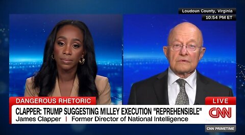 Former DNI James Clapper Is Worried Trump WIll Put Him In Jail