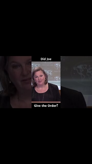 Did Joe Biden give the order to destroy the Nord Stream Pipelines?