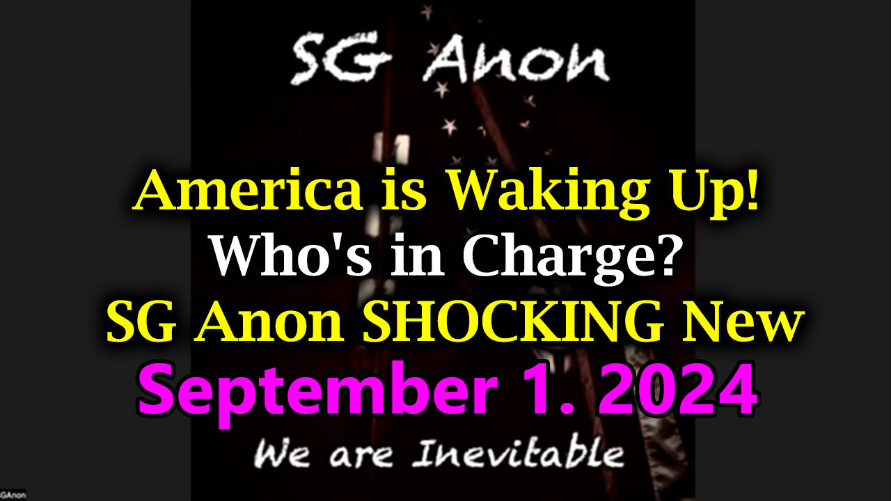 SG Anon Update "A Shock Event" Sept 1, 2024