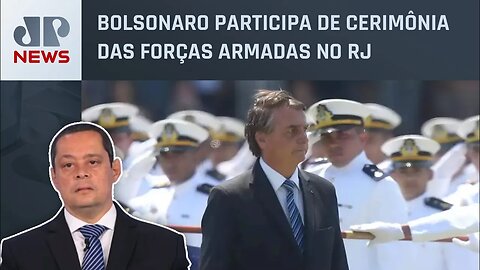 Serrão analisa participação de Bolsonaro em evento da Marinha: "A Força Armada não vai dar golpe"