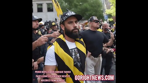 Proud Boys Leader Enrique Tarrio Faces Lengthy Sentence Despite Absence from J6 Rally