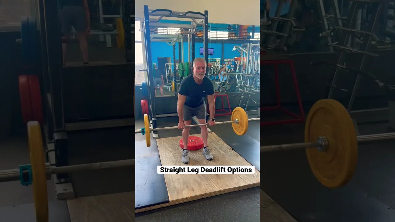 Try This Straight Leg Deadlift #fitnesstips #shorts