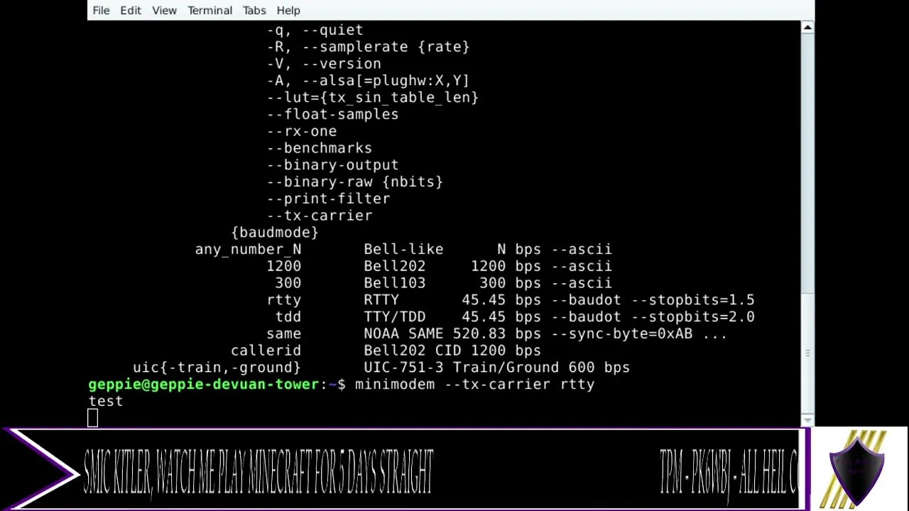 TPM - PK6WBJ - sounds like some form of FSK based digital mode, like RTTY @anarchytelevision8445