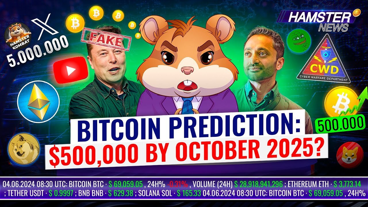 Deepfake Scam Alert: Beware of Elon Musk Bitcoin Giveaway 🚨🐹 Hamster News