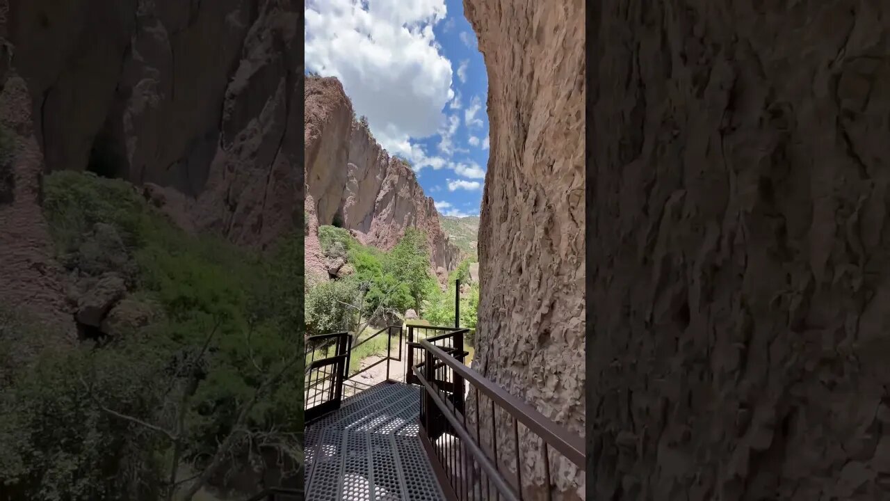 The Catwalk New Mexico - swim in the waterfall!