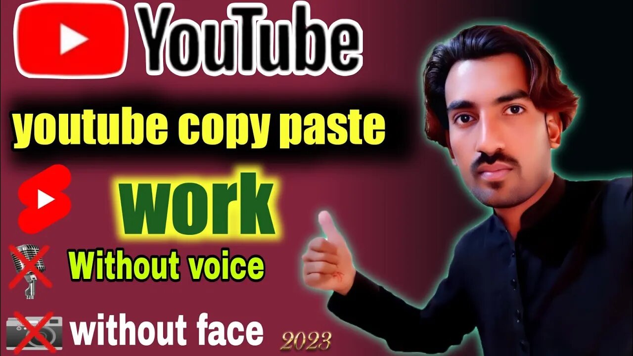 youtube copy paste work ideas / youtube copy paste work 2023 / no face /no voice