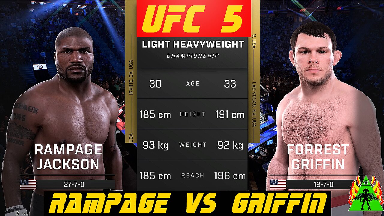 UFC 5 - RAMPAGE VS GRIFFIN