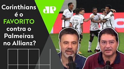 "O Corinthians PODE, SIM, GANHAR do Palmeiras no Allianz!" Veja DEBATE!