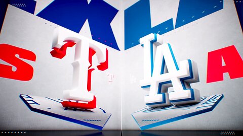 World Series. Rangers @ Dodgers Game 7. Best of 7. MLB the Show 24.