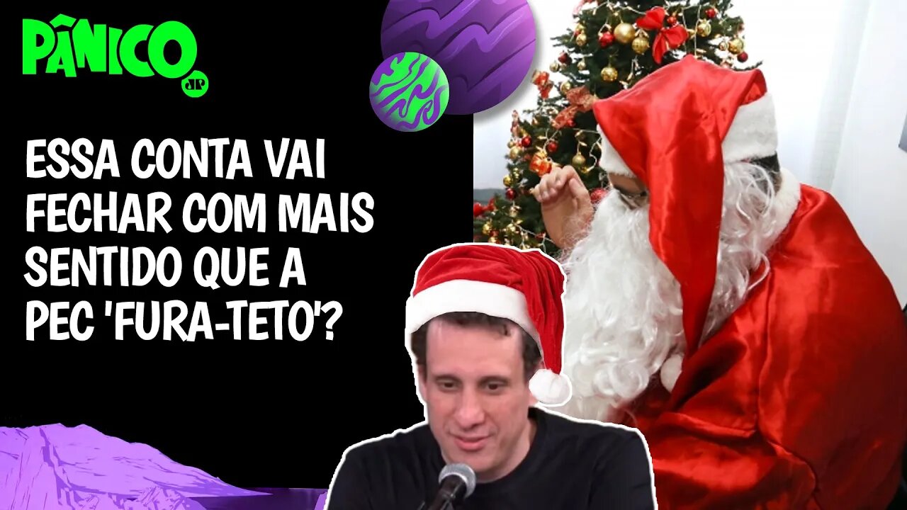 FAKE NEWS DO PAPAI NOEL FEZ SAMY DANA RECORRER A SEU FILHO PRA DESCOBRIR A LÓGICA DO NATAL