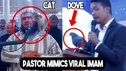 Pastor mimics Viral imam and cat,then this happens