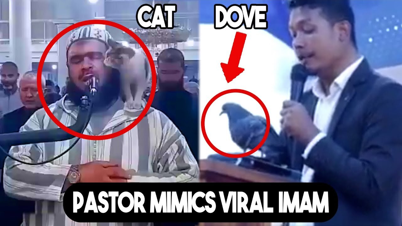 Pastor mimics Viral imam and cat,then this happens