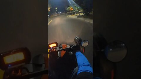 Ryker 600 downtown night ride Funk