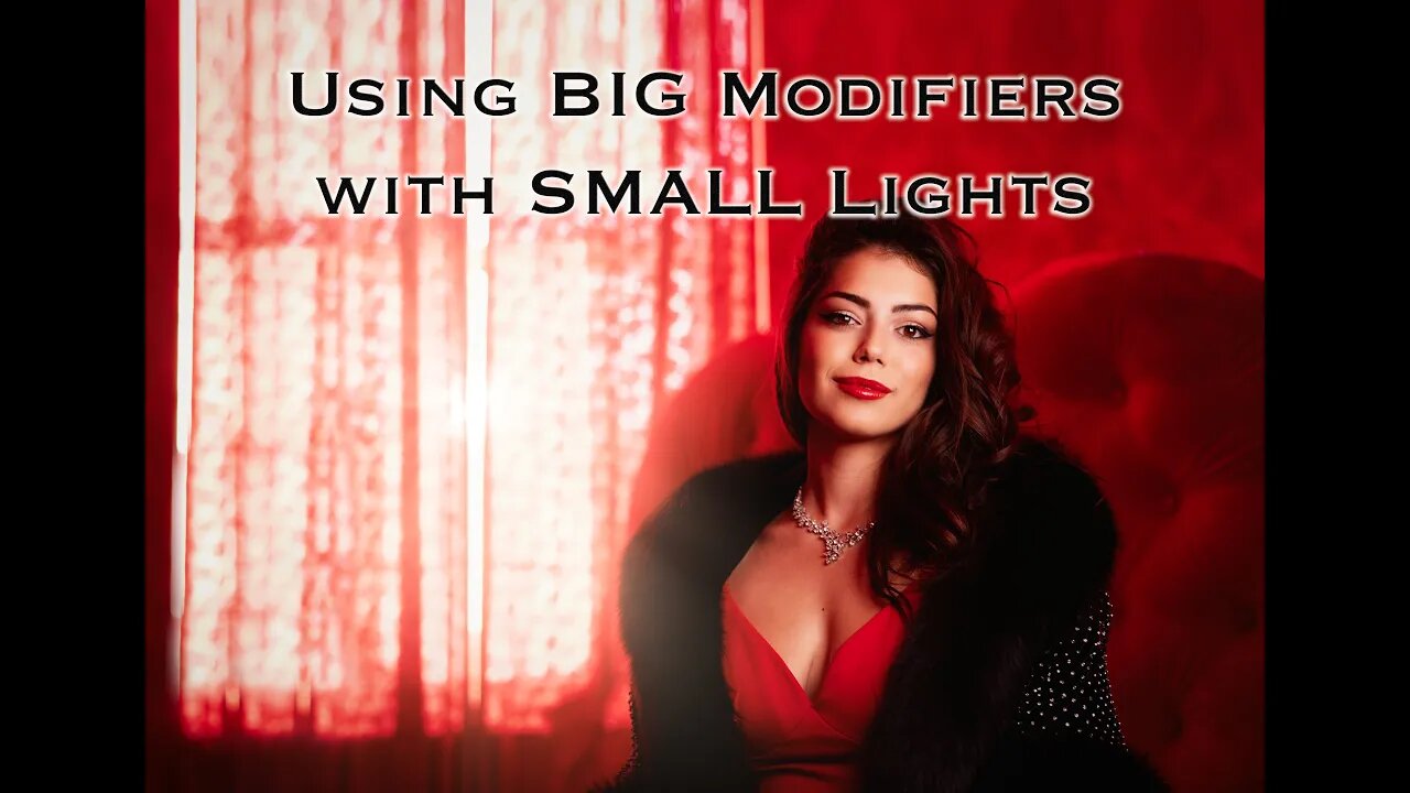 How Using BIG Modifiers with SMALL Lights can make a HUGE Difference- Rotolight Neo 3