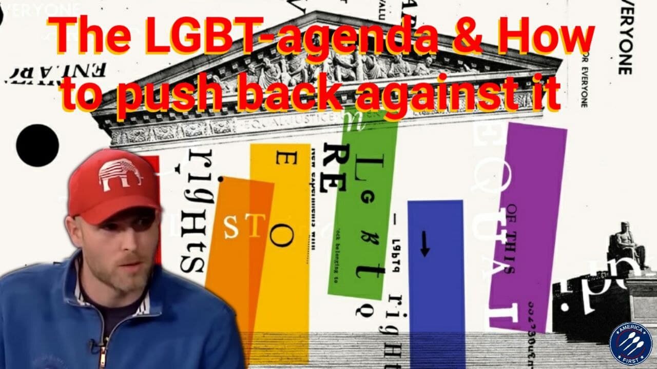 Vincent James || The LGBT-agenda & How to push back against it