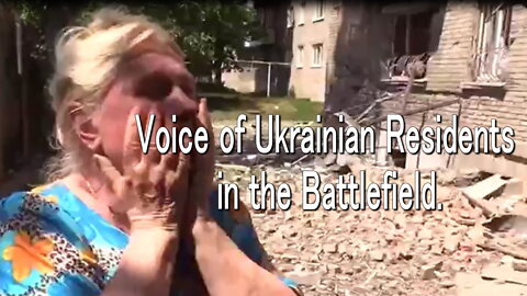 Voice of Ukrainian residents in the battlefield.