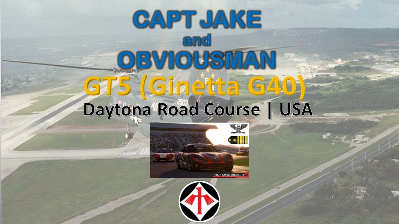 Race 5 | CAPT JAKE and Obviousman | GT5 (Ginetta G40) | Daytona Road Course | USA