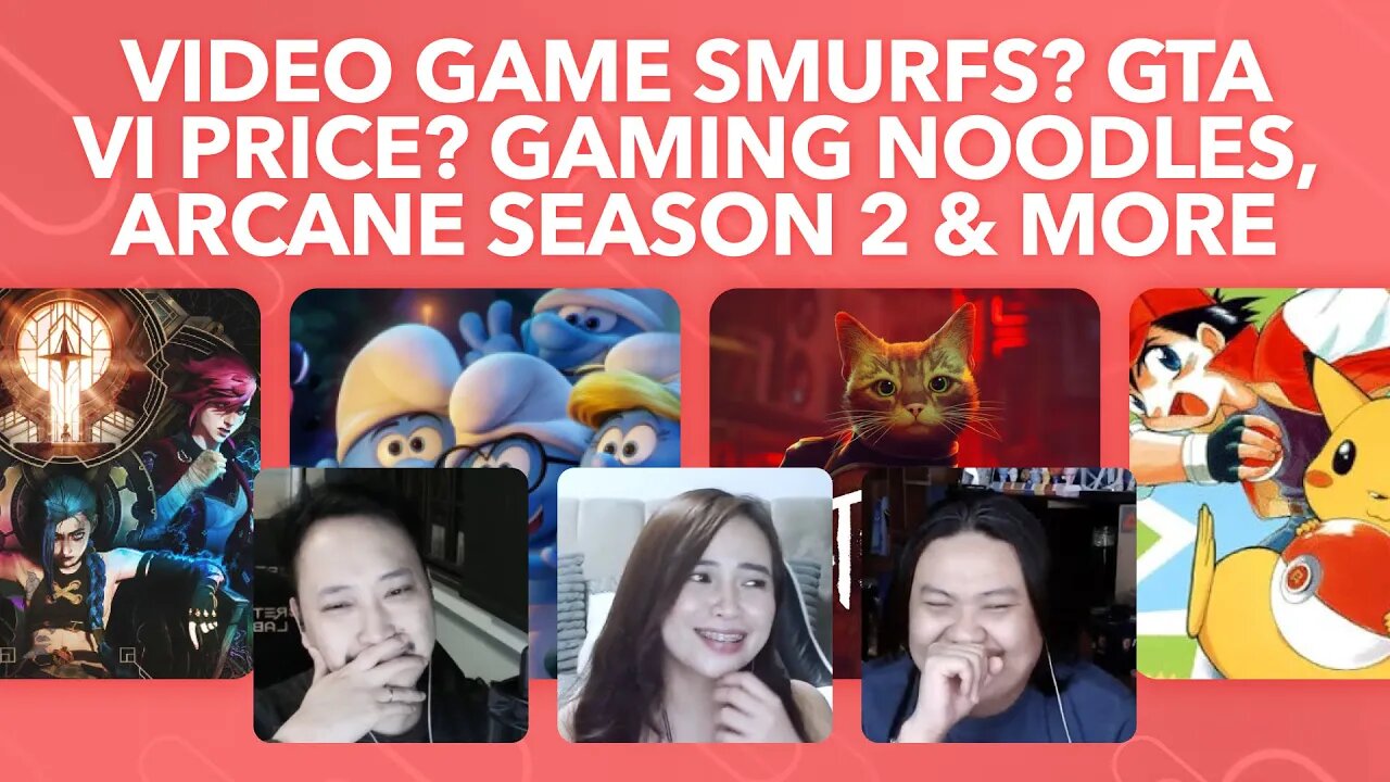 Video Game Smurfs, GTA VI Price? Arcane Season 2 Release Date? Valve Smurf Ban, Gaming Noodles and..