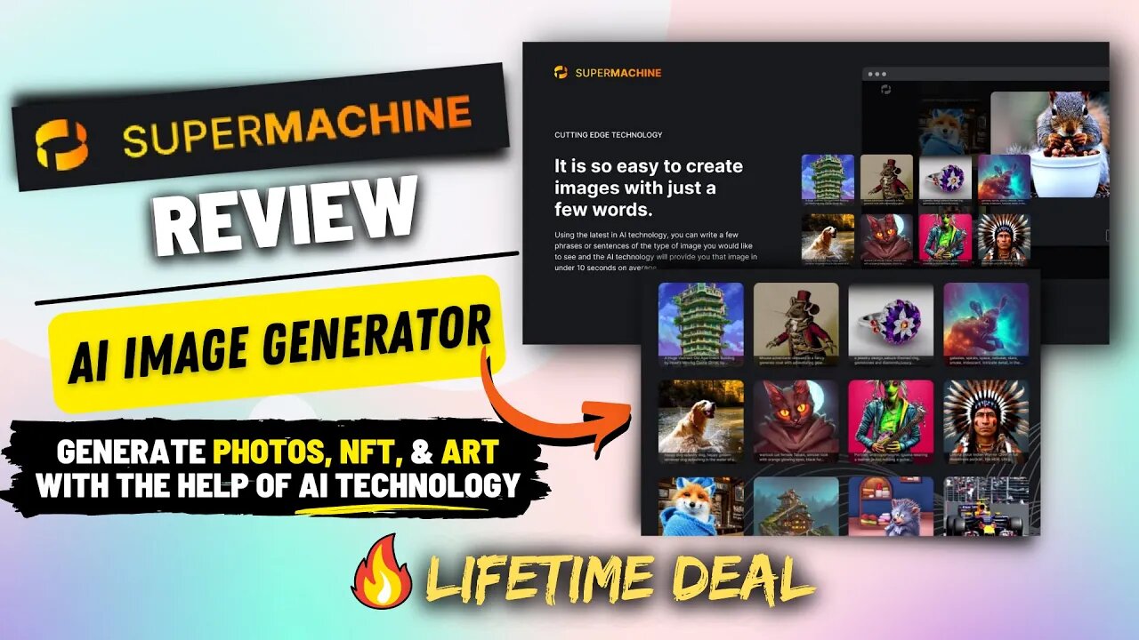 SuperMachine Review (A.i Image Generator ) | Best Alternative to Jasper Art